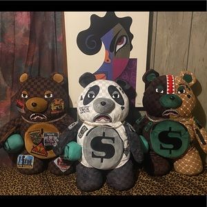 Sprayground Money Bear Backpack Collection/single